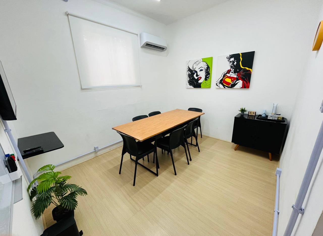 Sala de Reunião Flex - Coworking em Nova Iguaçu